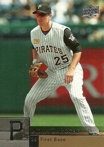 #308 Adam LaRoche - Pittsburgh Pirates - 2009 Upper Deck Baseball