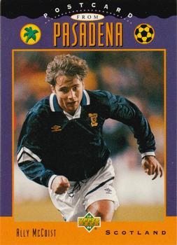 #308 Ally McCoist - Scotland - 1994 Upper Deck World Cup Contenders English/Spanish Soccer