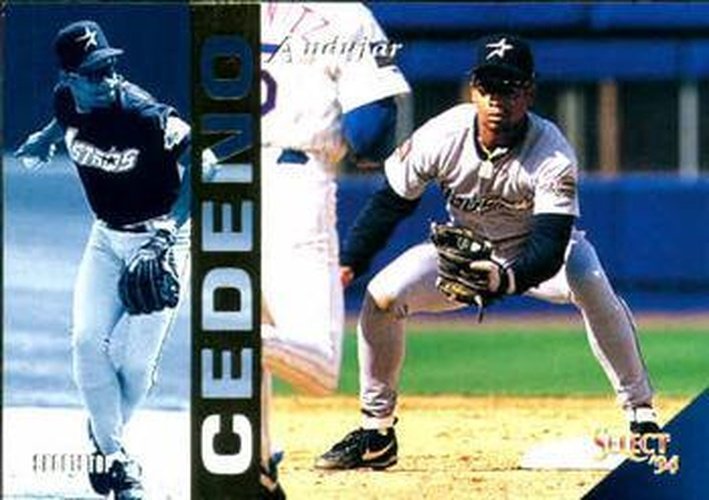 #308 Andujar Cedeno - Houston Astros - 1994 Select Baseball