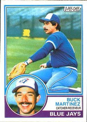 #308 Buck Martinez - Toronto Blue Jays - 1983 O-Pee-Chee Baseball