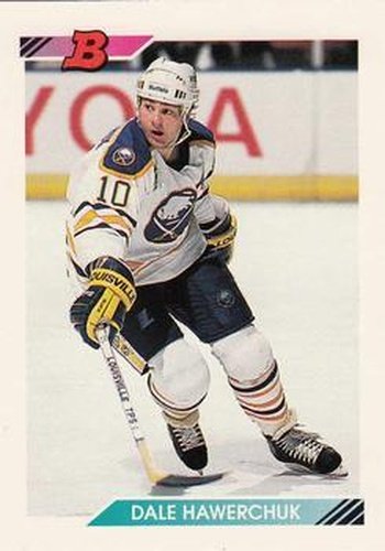 #308 Dale Hawerchuk - Buffalo Sabres - 1992-93 Bowman Hockey