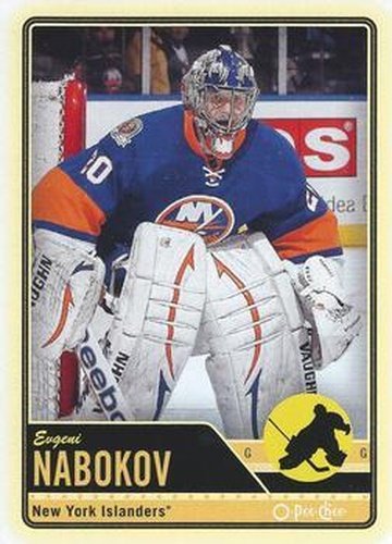 #308 Evgeni Nabokov - New York Islanders - 2012-13 O-Pee-Chee Hockey