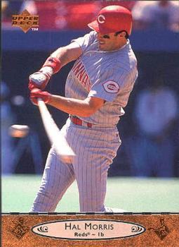#308 Hal Morris - Cincinnati Reds - 1996 Upper Deck Baseball