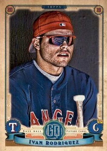 #308 Ivan Rodriguez - Texas Rangers - 2019 Topps Gypsy Queen Baseball