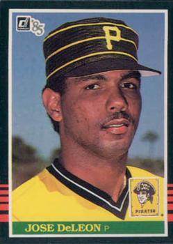 #308 Jose DeLeon - Pittsburgh Pirates - 1985 Donruss Baseball