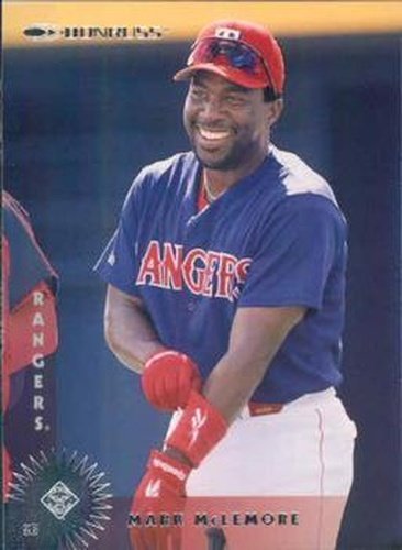 #308 Mark McLemore - Texas Rangers - 1997 Donruss Baseball