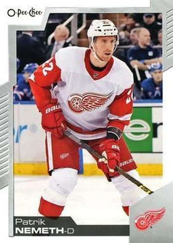 #308 Patrik Nemeth - Detroit Red Wings - 2020-21 O-Pee-Chee Hockey