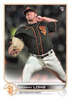 #308 Sammy Long - San Francisco Giants - 2022 Topps Baseball