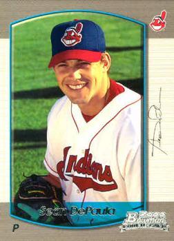 #308 Sean DePaula - Cleveland Indians - 2000 Bowman Baseball