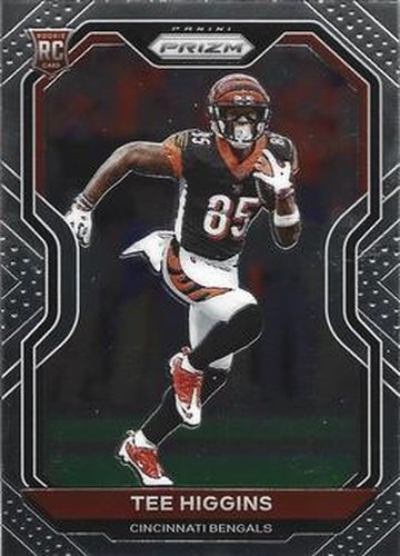 #308 Tee Higgins - Cincinnati Bengals - 2020 Panini Prizm Football