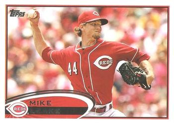 #308 Mike Leake - Cincinnati Reds - 2012 Topps Baseball