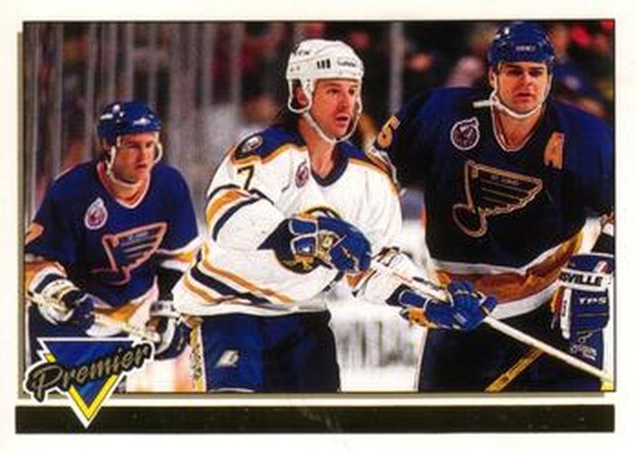 #308 Petr Svoboda - Buffalo Sabres - 1993-94 O-Pee-Chee Premier Hockey - Gold