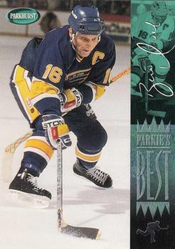 #309 Brett Hull - St. Louis Blues - 1994-95 Parkhurst Hockey