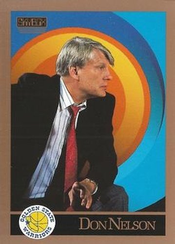 #309 Don Nelson - Golden State Warriors - 1990-91 SkyBox Basketball