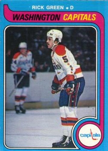 #309 Rick Green - Washington Capitals - 1979-80 O-Pee-Chee Hockey