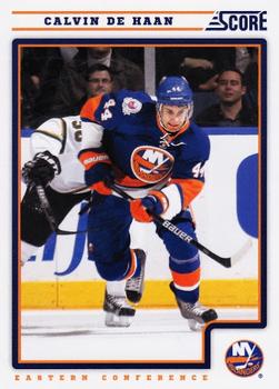 #309 Calvin de Haan - New York Islanders - 2012-13 Score Hockey