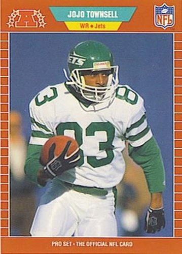 #309 Jo Jo Townsell - New York Jets - 1989 Pro Set Football