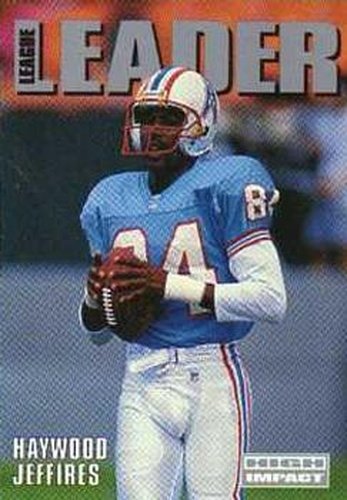 #309 Haywood Jeffires - Houston Oilers - 1992 SkyBox Impact Football