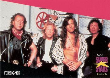 #309 Foreigner - 1991 Pro Set SuperStars MusiCards
