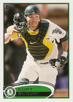 #309 Kurt Suzuki - Oakland Athletics - 2012 Topps Baseball