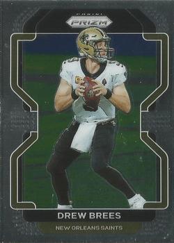 #309 Drew Brees - New Orleans Saints - 2021 Panini Prizm Football