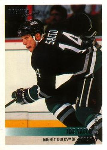 #309 Joe Sacco - Anaheim Mighty Ducks - 1994-95 O-Pee-Chee Premier Hockey