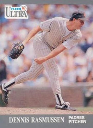 #309 Dennis Rasmussen - San Diego Padres - 1991 Ultra Baseball