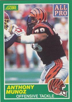 #309 Anthony Munoz - Cincinnati Bengals - 1989 Score Football