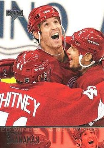 #309 Brendan Shanahan - Detroit Red Wings - 2003-04 Upper Deck Hockey