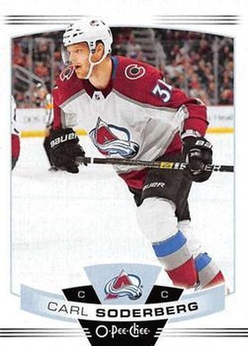 #309 Carl Soderberg - Colorado Avalanche - 2019-20 O-Pee-Chee Hockey