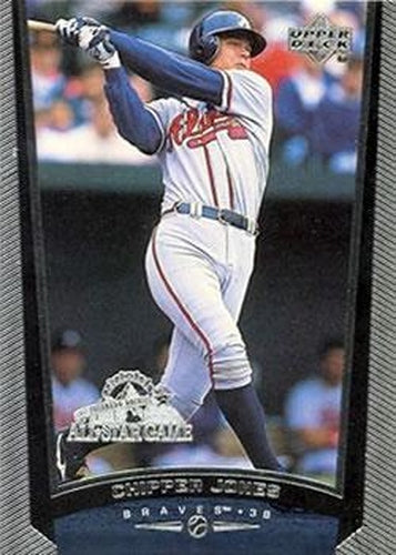 #309 Chipper Jones - Atlanta Braves - 1999 Upper Deck Baseball