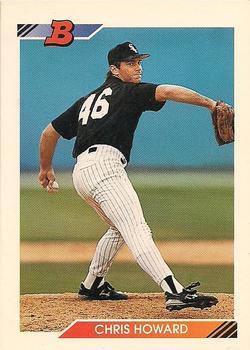#309 Chris Howard - Chicago White Sox - 1992 Bowman Baseball