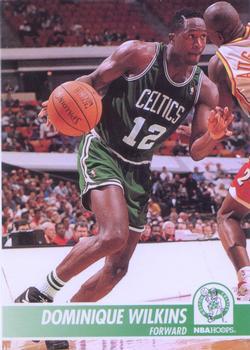 #309 Dominique Wilkins - Boston Celtics - 1994-95 Hoops Basketball