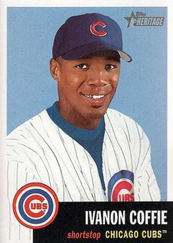 #309 Ivanon Coffie - Chicago Cubs - 2002 Topps Heritage Baseball