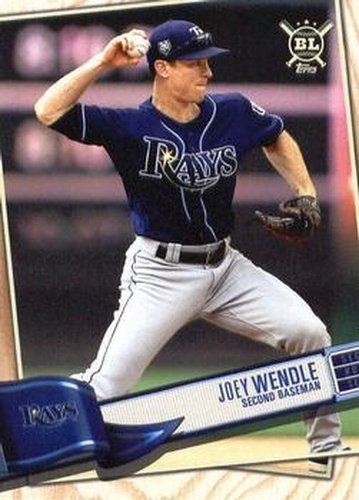 #309 Joey Wendle - Tampa Bay Rays - 2019 Topps Big League Baseball