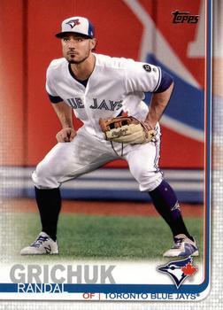 #309 Randal Grichuk - Toronto Blue Jays - 2019 Topps Baseball