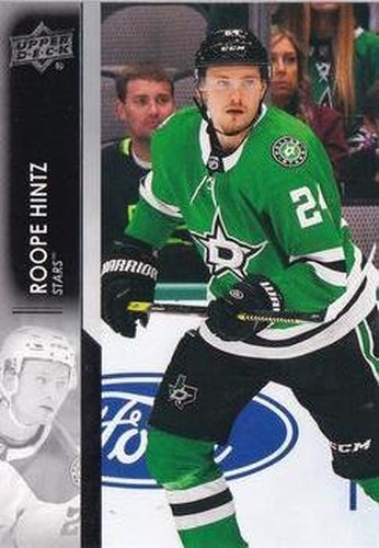 #309 Roope Hintz - Dallas Stars - 2021-22 Upper Deck Hockey