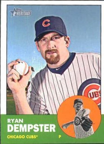 #309 Ryan Dempster - Chicago Cubs - 2012 Topps Heritage Baseball