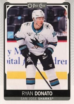#309 Ryan Donato - San Jose Sharks - 2021-22 O-Pee-Chee Hockey