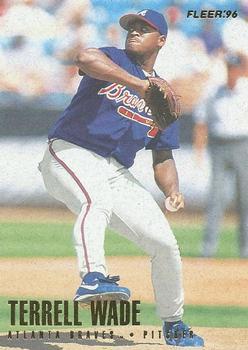 #309 Terrell Wade - Atlanta Braves - 1996 Fleer Baseball