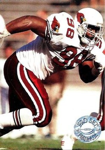 #309 Eric Swann - Phoenix Cardinals - 1991 Pro Set Platinum Football