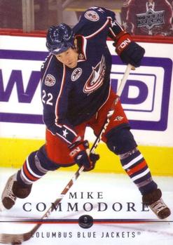 #309 Mike Commodore - Columbus Blue Jackets - 2008-09 Upper Deck Hockey
