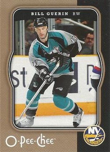 #309 Bill Guerin - New York Islanders - 2007-08 O-Pee-Chee Hockey