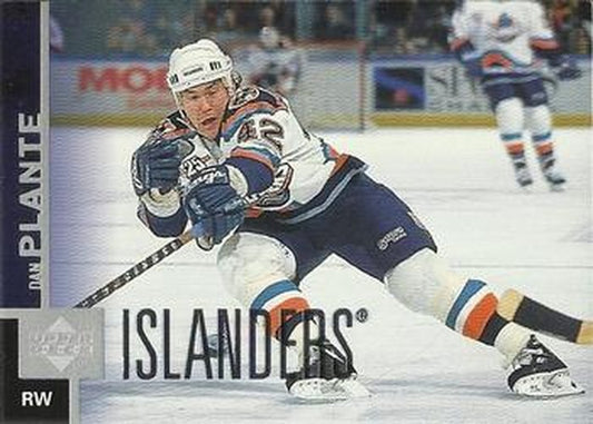 #309 Dan Plante - New York Islanders - 1997-98 Upper Deck Hockey