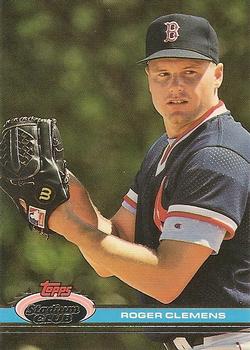 #309 Roger Clemens - Boston Red Sox - 1991 Stadium Club Baseball