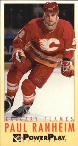 #309 Paul Ranheim - Calgary Flames - 1993-94 Fleer PowerPlay Hockey