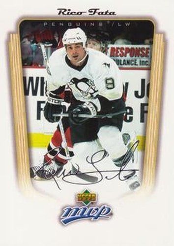 #309 Rico Fata - Pittsburgh Penguins - 2005-06 Upper Deck MVP Hockey