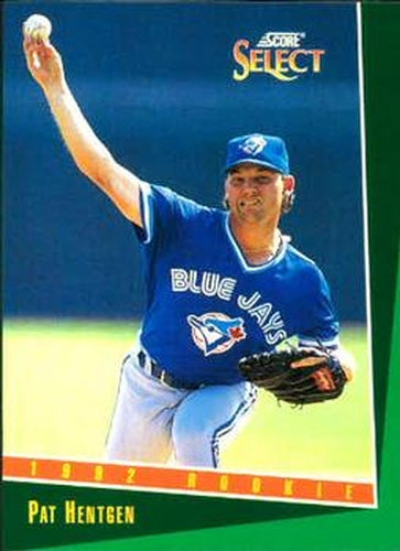 #309 Pat Hentgen - Toronto Blue Jays - 1993 Select Baseball