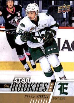 #309 Reece Vitelli - Everett Silvertips - 2017-18 Upper Deck CHL Hockey