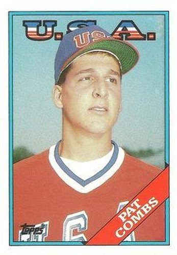 #30T Pat Combs - USA - 1988 Topps Traded Baseball